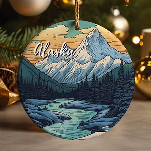 Alaska Nature Travel Ornament