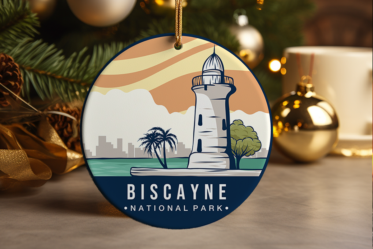 Biscayne National Park Ornament: Travel Souvenir Keepsake