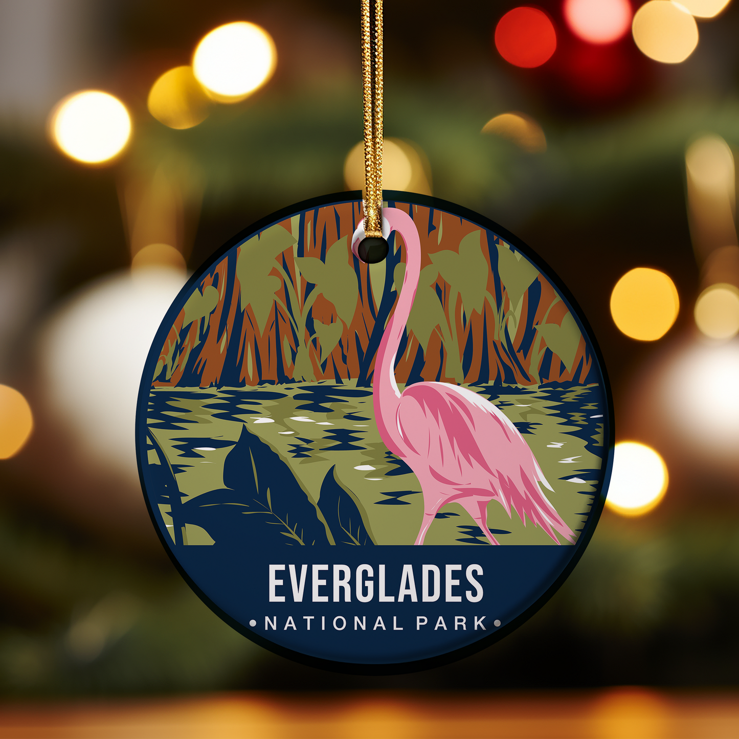 Everglade National Park Florida Travel Ornament