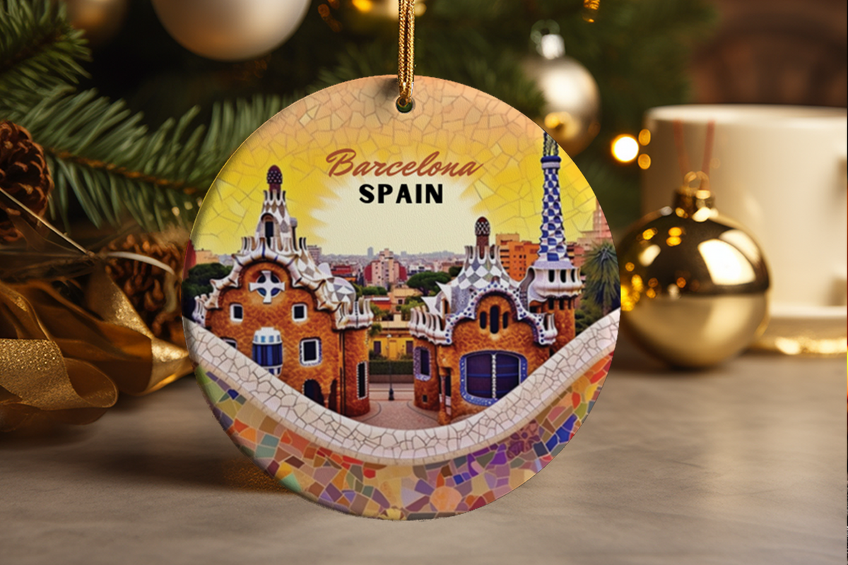 Casa Batlló Ornament: Barcelona Spain Travel Souvenir