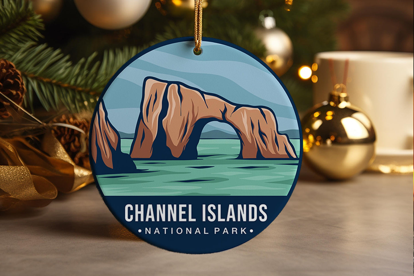 Channel Islands National Park Ornament: Travel Souvenir Keepsake